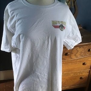 2/$15  Motorcycle Wildwood NJ “Roar to the shore 2018” size large, white ss.